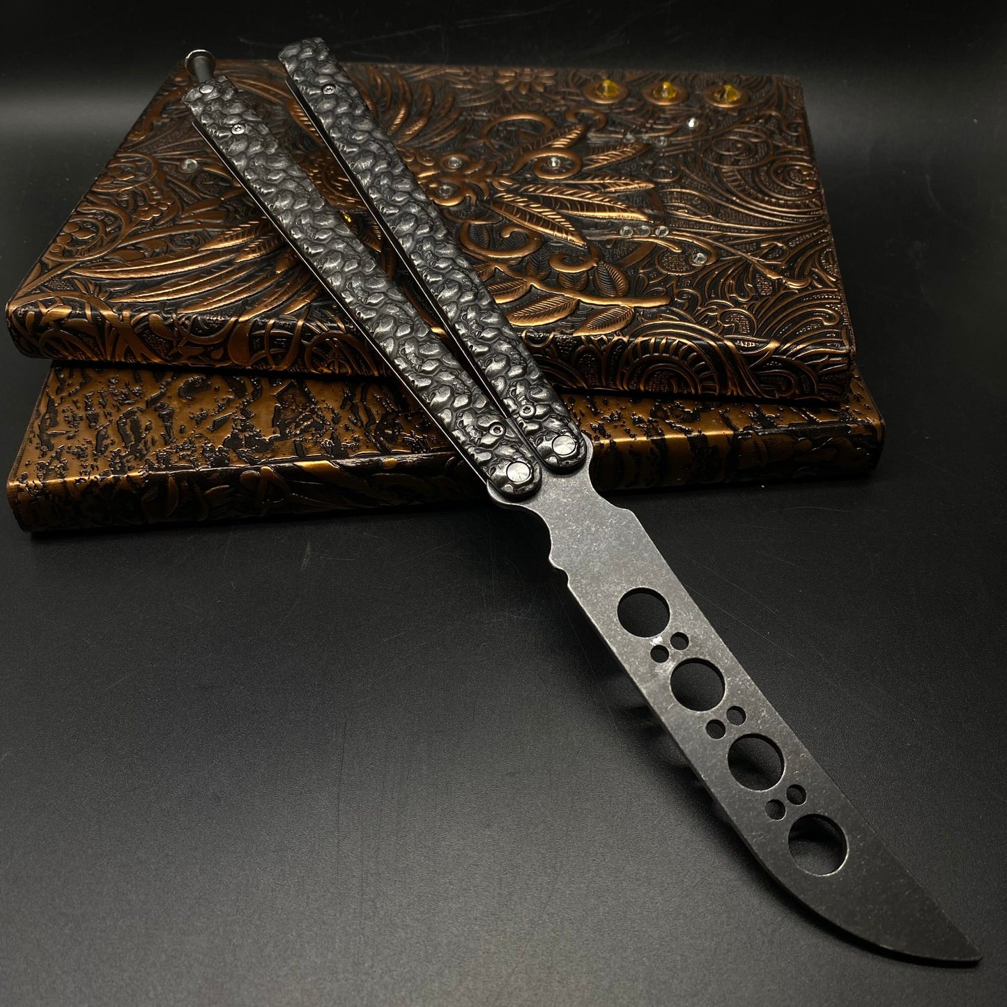 Long Handle Butterfly Knife