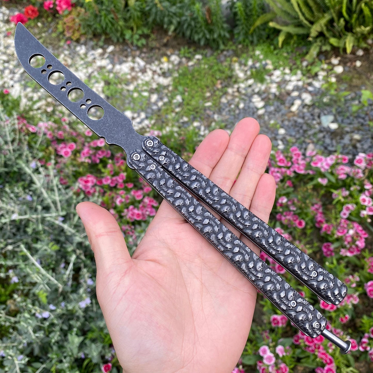 Long Handle Butterfly Knife
