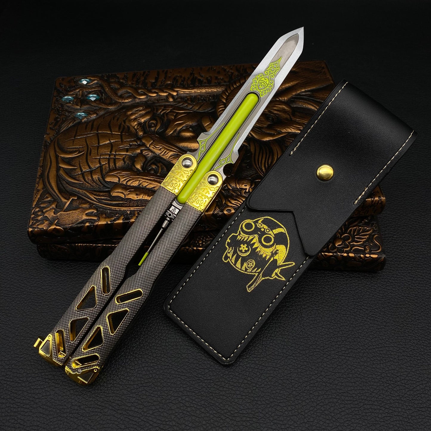 Lumineux Octane Butterfly Knife