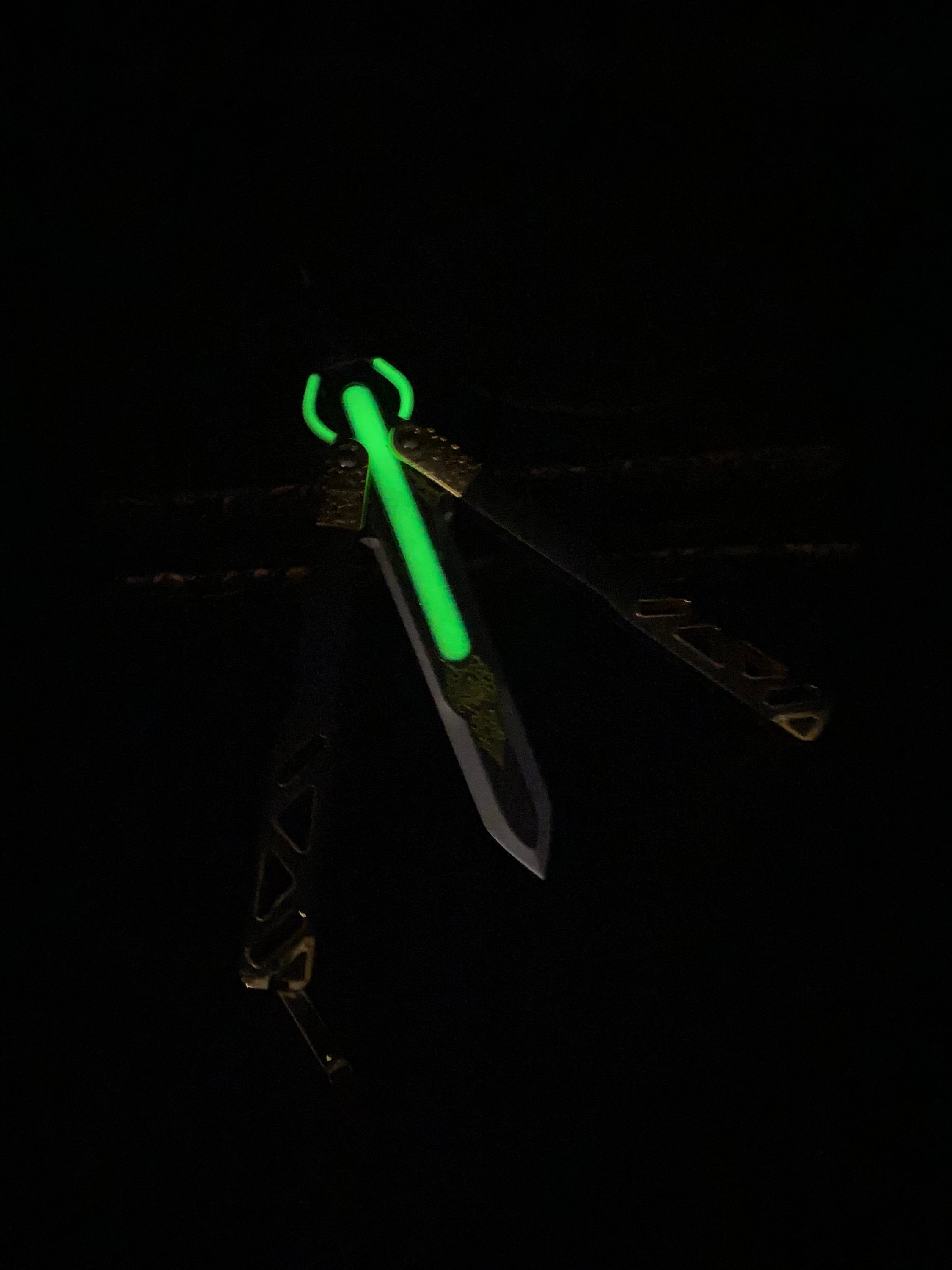 Lumineux Octane Butterfly Knife