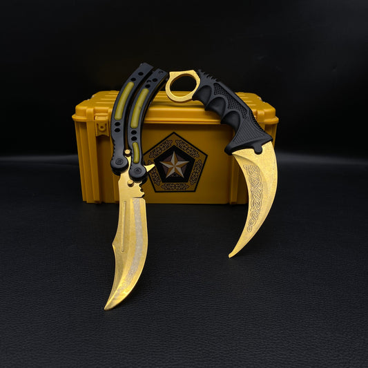 Lore Karambit CSGO Butterfly Knife