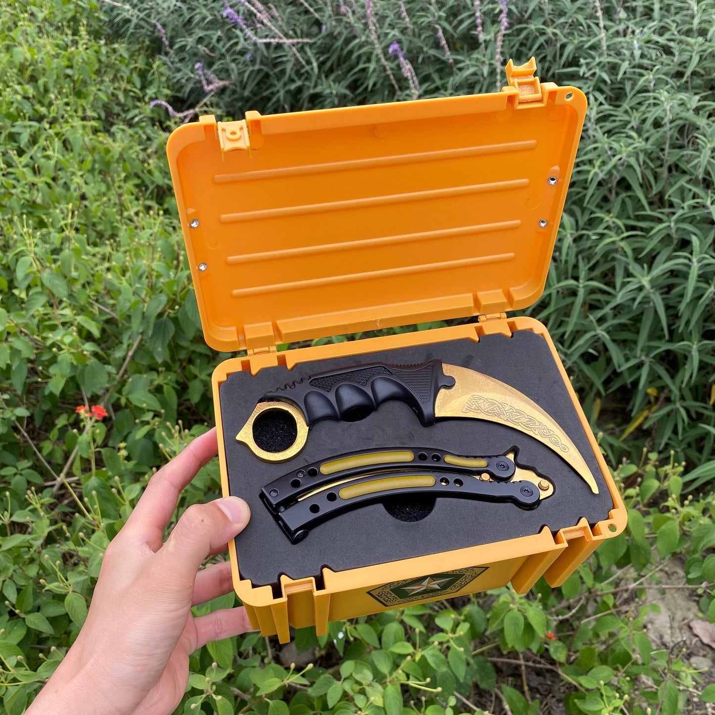Lore Karambit CSGO Butterfly Knife