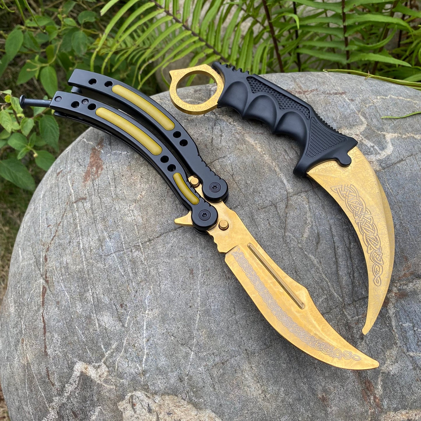 Lore Karambit CSGO Butterfly Knife