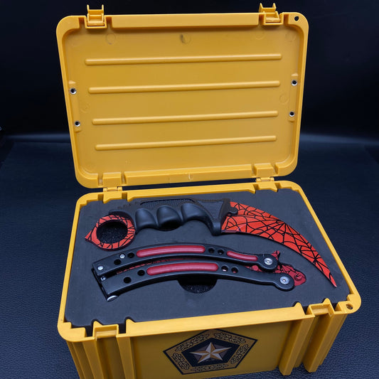 CSGO Crimson Web Butterfly Knife Pack
