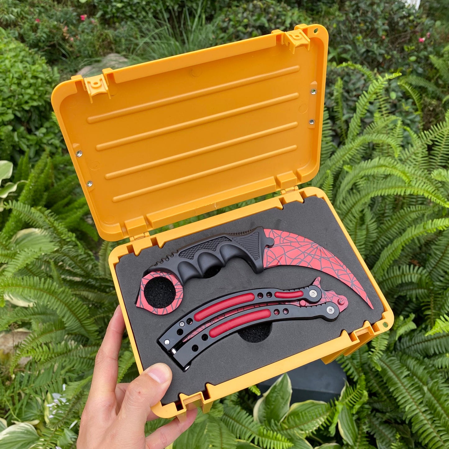 CSGO Crimson Web Butterfly Knife Pack