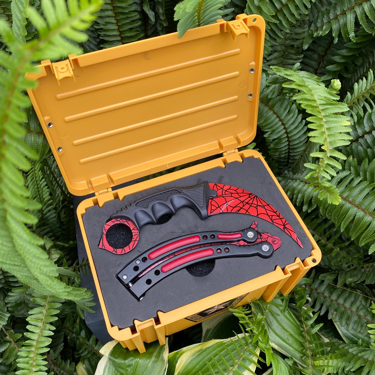 CSGO Crimson Web Butterfly Knife Pack