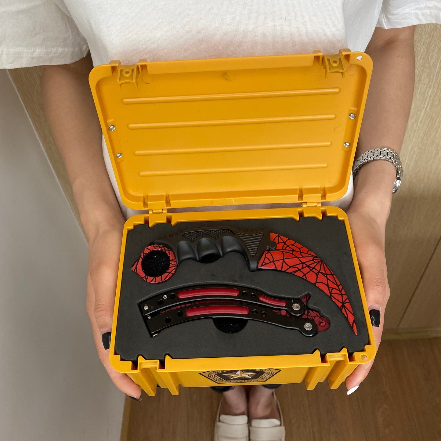 CSGO Crimson Web Butterfly Knife Pack