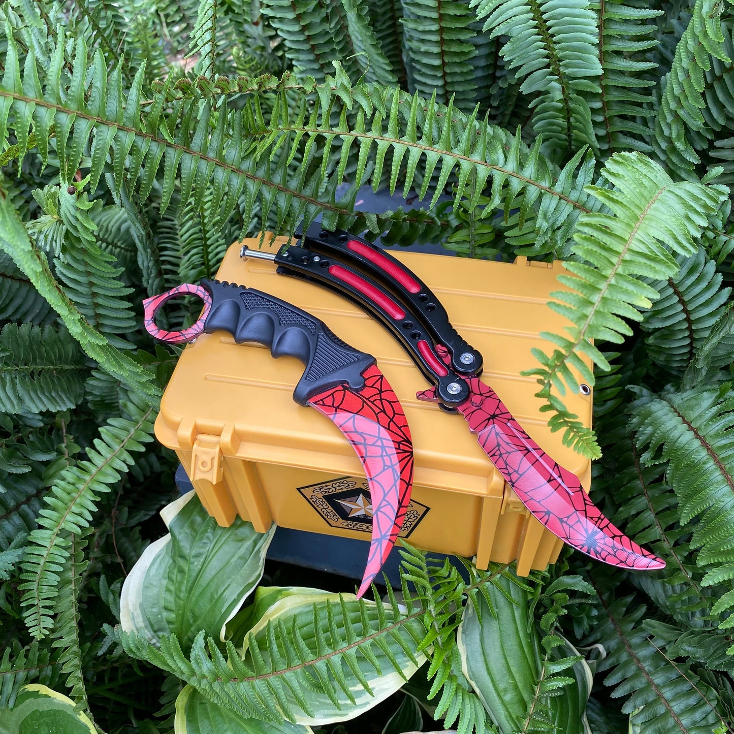 CSGO Crimson Web Butterfly Knife Pack