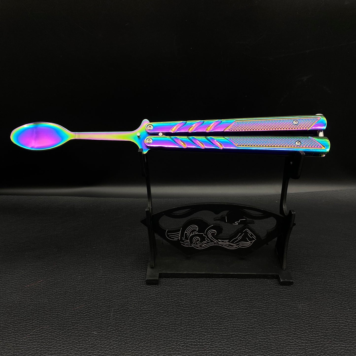Creative Fork and Spoon Butterfly Knife