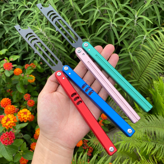 Creative Head Butterfly Knife