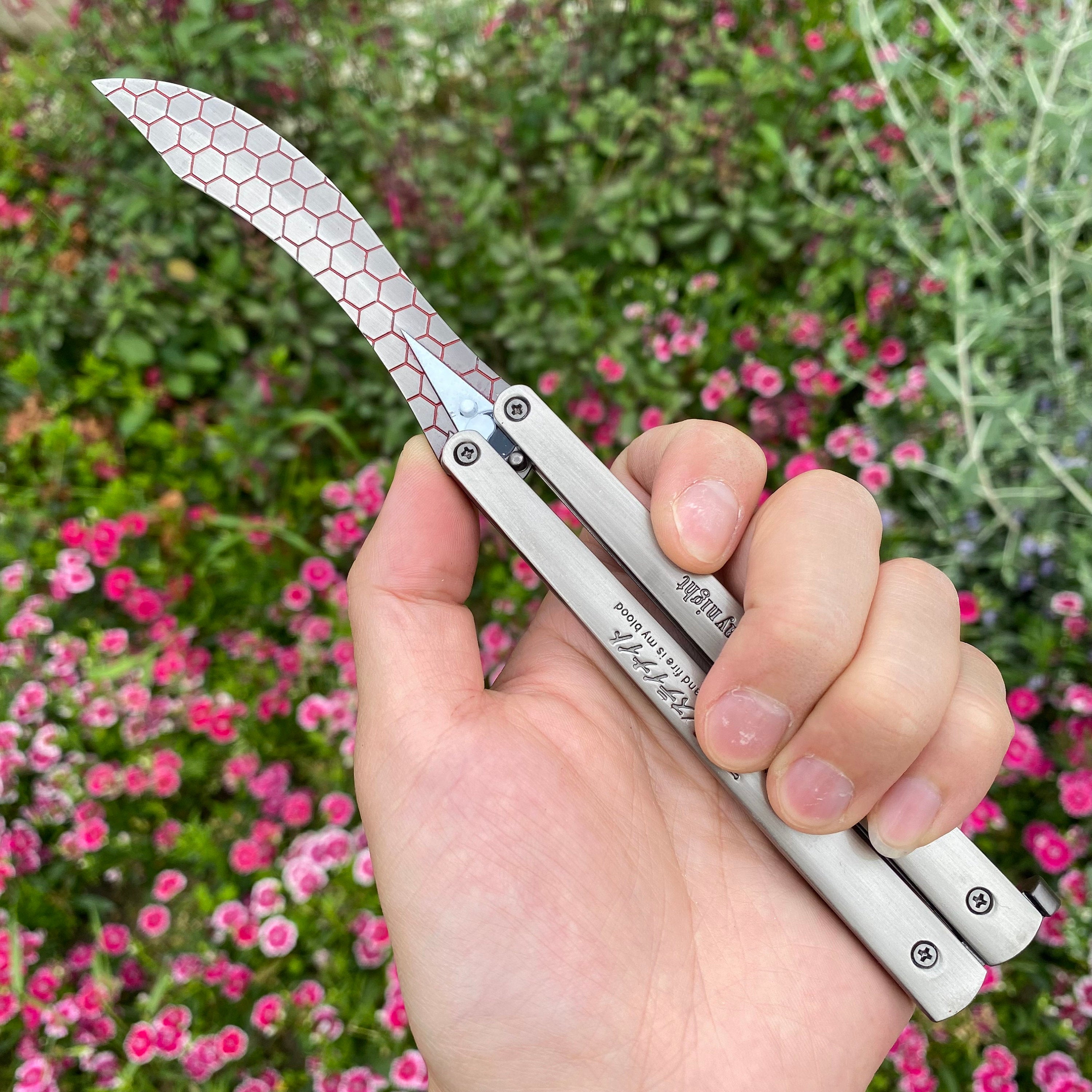 Archer Yin Yang Butterfly Knife Butterfly Knife