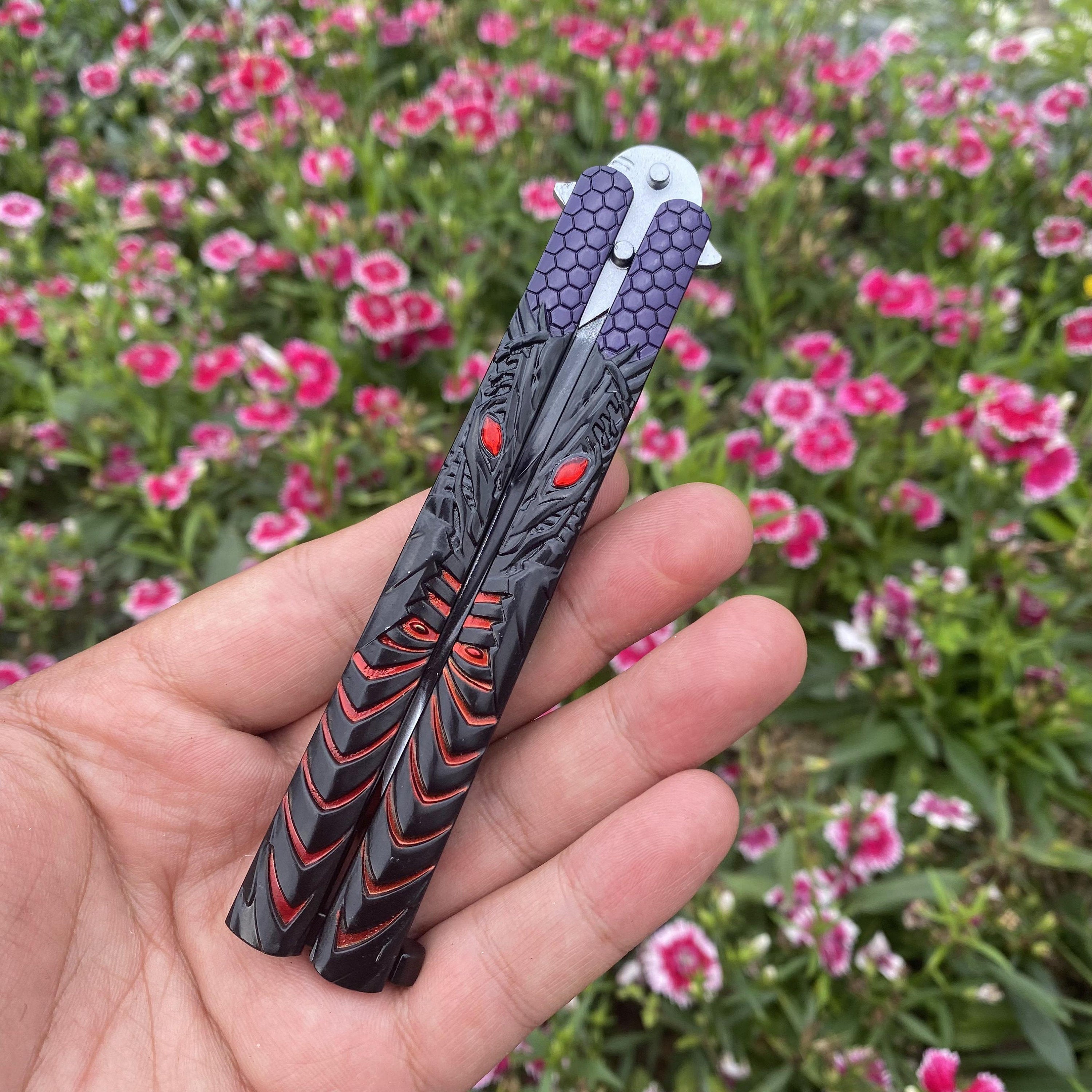 Hot Game Robot Butterfly Knife