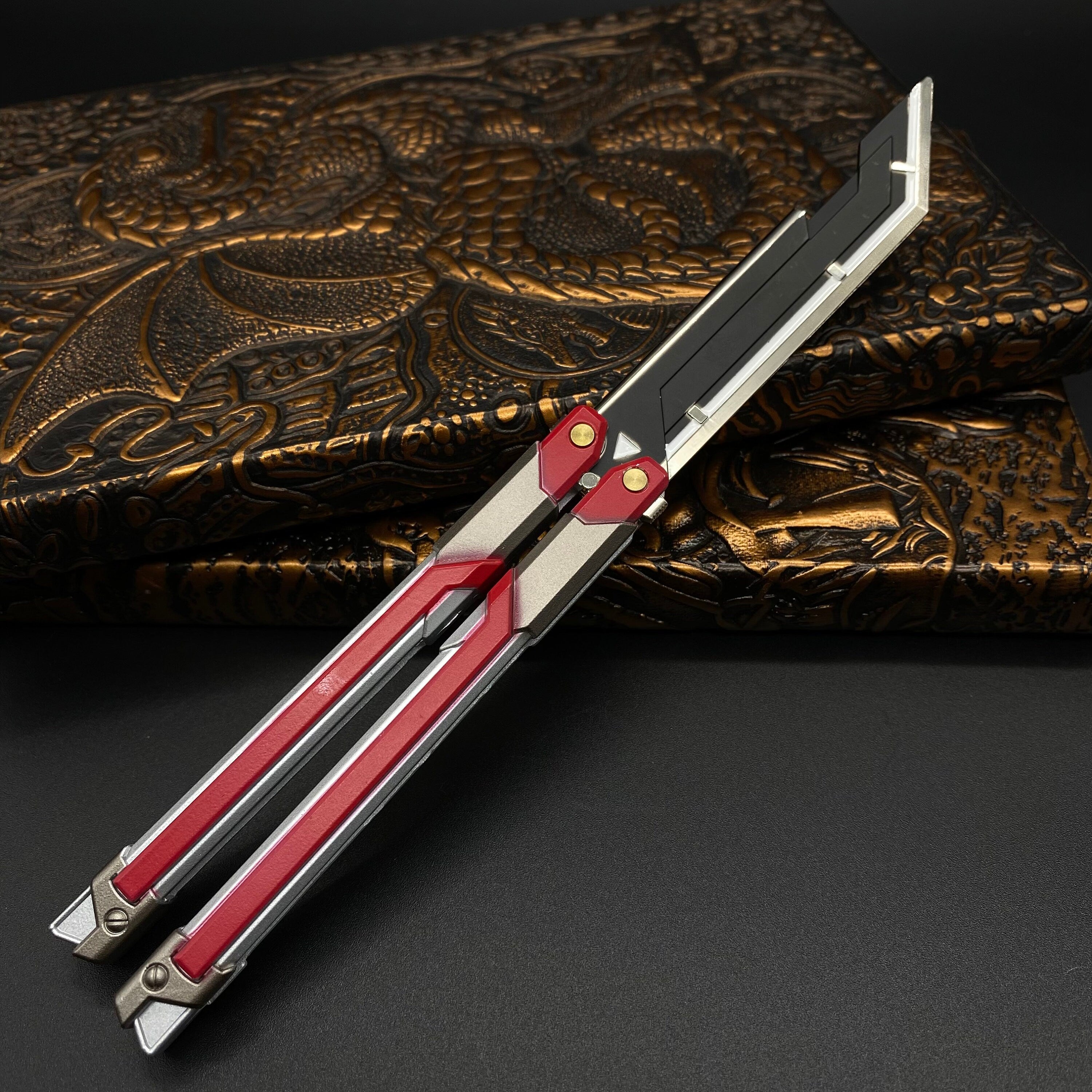 Red Butterfly Knife