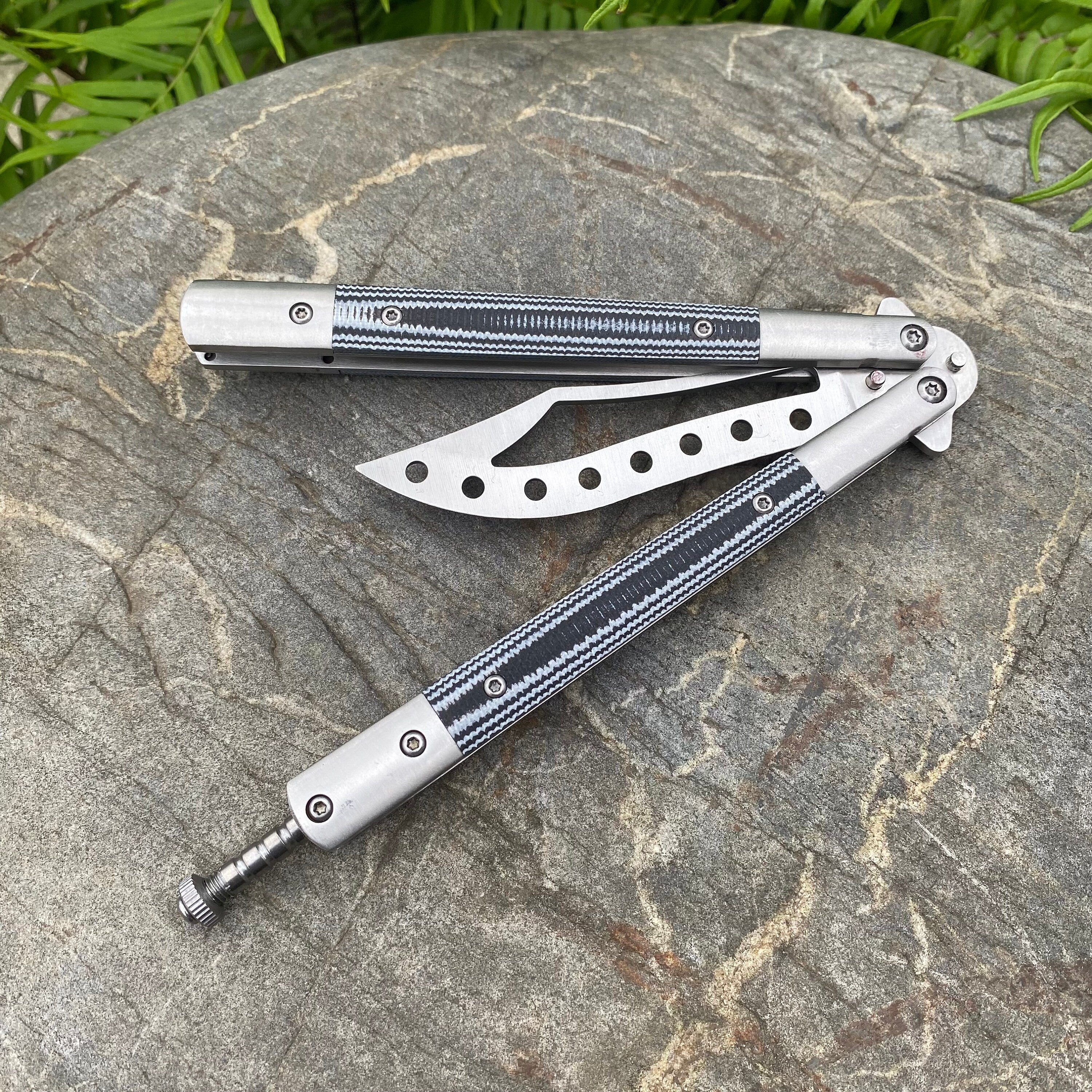 G10 Handle Butterfly Knife
