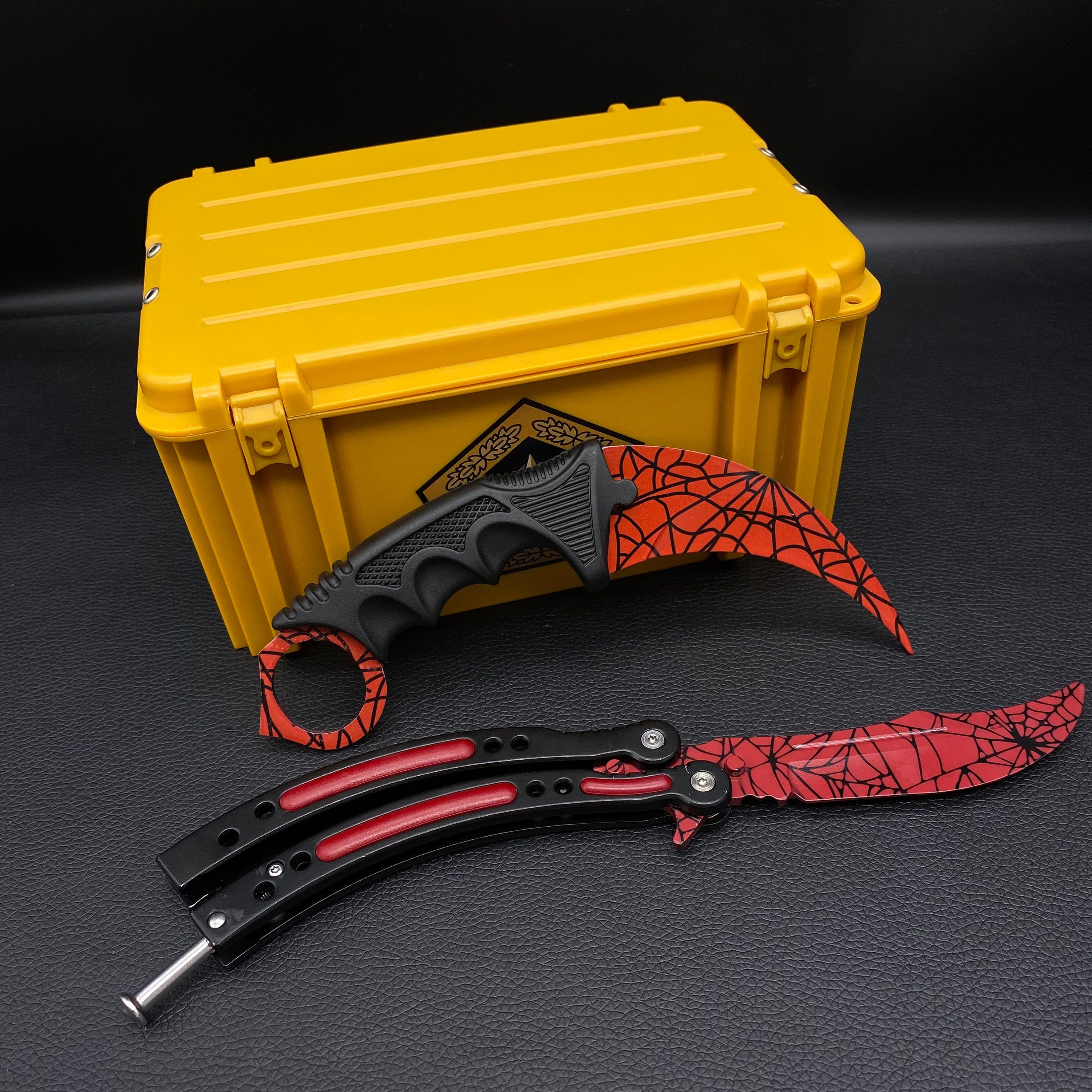 CSGO Crimson Web Butterfly Knife Pack