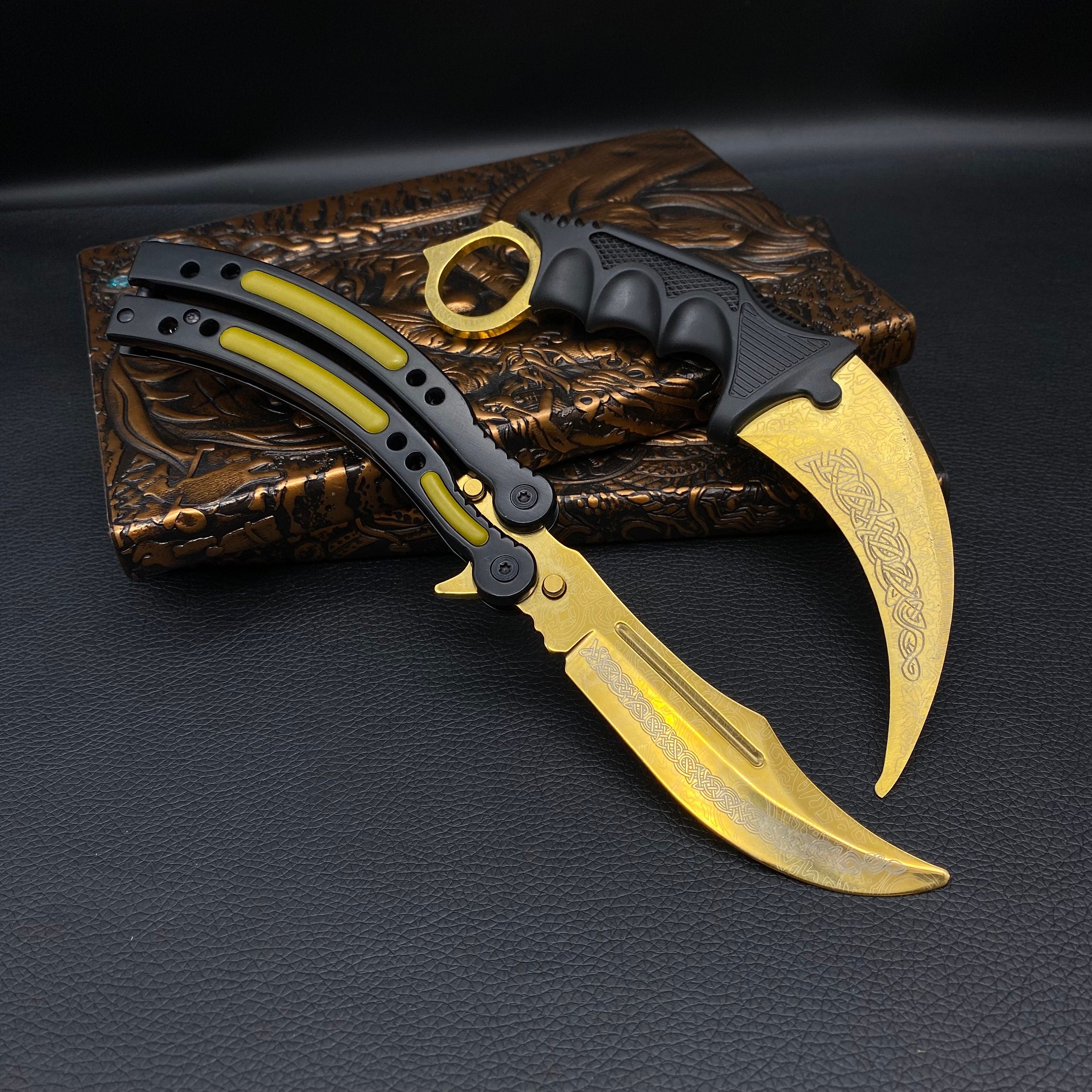 Lore Karambit CSGO Butterfly Knife